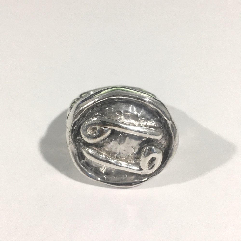 Vintage Sterling Silver 69 Cancer ♋️ Zodiac Ring